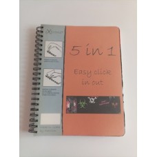  Τετράδιο  Σπιράλ 21Χ29/5Θ 5+1