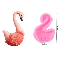 Καλούπι σιλικόνης 3D κύκνος 2