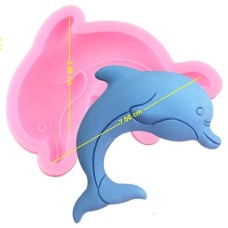 Καλούπι σιλικόνης 3D Δελφίνι