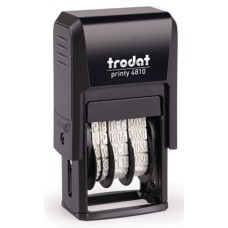 Σφραγίδα Ημερομηνίας Trodat 4810 (Ελληνική) Μαύρο