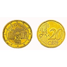 20 λεπτά Αυστρίας 2002 μεταχειρισμένο (F)