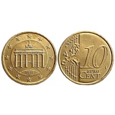 10 λεπτά Γερμανίας 2018 μεταχειρισμένο (VF)