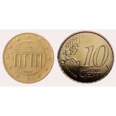 10 λεπτά Γερμανίας 2018 μεταχειρισμένο (G)