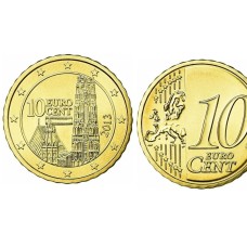 10 λεπτά Αυστρίας 2013 σαν καινούργιο (VF)