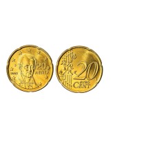 20 λεπτά Ελλάδα 2002 ακυκλοφόρητο (UNC)