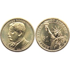 1 δολλάριο ($1) ΗΠΑ 2013 ΅Roosevelt ακυκλοφόρητο (UNC)