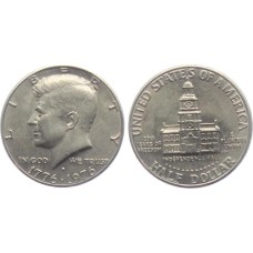 1/2 δολλάριο Αμερικής 1976 Kennedy ακυκλοφόρητο (UNC)
