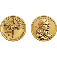 1 δολλάριο Αμερικής 2023 Sacagawea - Ballerina Maria Tallchief ακυκλοφόρητο (UNC)