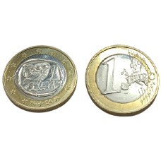 1 ευρώ 2024 Ελλάδας κουκουβάγια σαν καινούργιο  (VF) 
