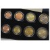Ισπανία σετ ευρώ 1999-2003 0,01-2,00 € σε θήκη με COA