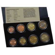 Βέλγιο σετ 3,88 ευρώ 1999-2003 0,01 - 2,00 σε θήκη με COA 