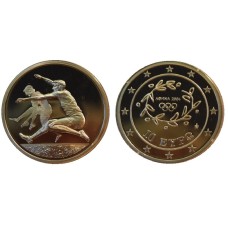 10 ευρώ 2004 Ελλάδα - Ολυμπιακοί αγώνες άλμα εις μήκος (UNC)