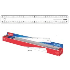 Χάρακας Cristal 50cm