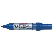 Μαρκαδόρος V-Super Color μπλε