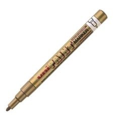  Μαρκαδόρος Uni Paint 0.8-1.2mm χρυσό