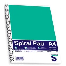 Τετράδιο σπιράλ λευκό Spiral Pad Α4 