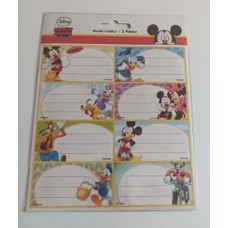 Ετικέτες Σχολικές MICKEY 2 τεμάχια