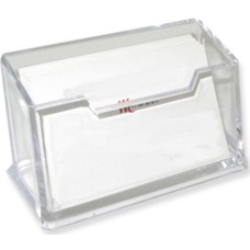 Σταντ εντύπων ακρυλικό 5,5x8,5cm μιας θέσης για κάρτες