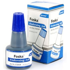 Μελάνι Σφραγίδας Foska 30ml Μπλε