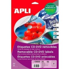 Ετικέτες για Εκτυπωτή Apli CD/DVD