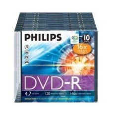 Philips DVD-R 4,7GB 16x SL 10 ΤΕΜΑΧΙΑ
