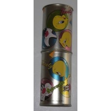 Κασετίνα βαρελάκι Tweety Sylvester μεταλλική