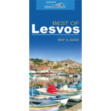 Xάρτης Best Of Lesvos  Laminated Map And Guide 