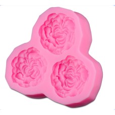 Καλούπι σιλικόνης 3D τριαντάφυλλα 2
