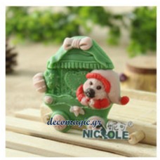 Καλούπι σιλικόνης 3D TEDDY αρκουδάκι